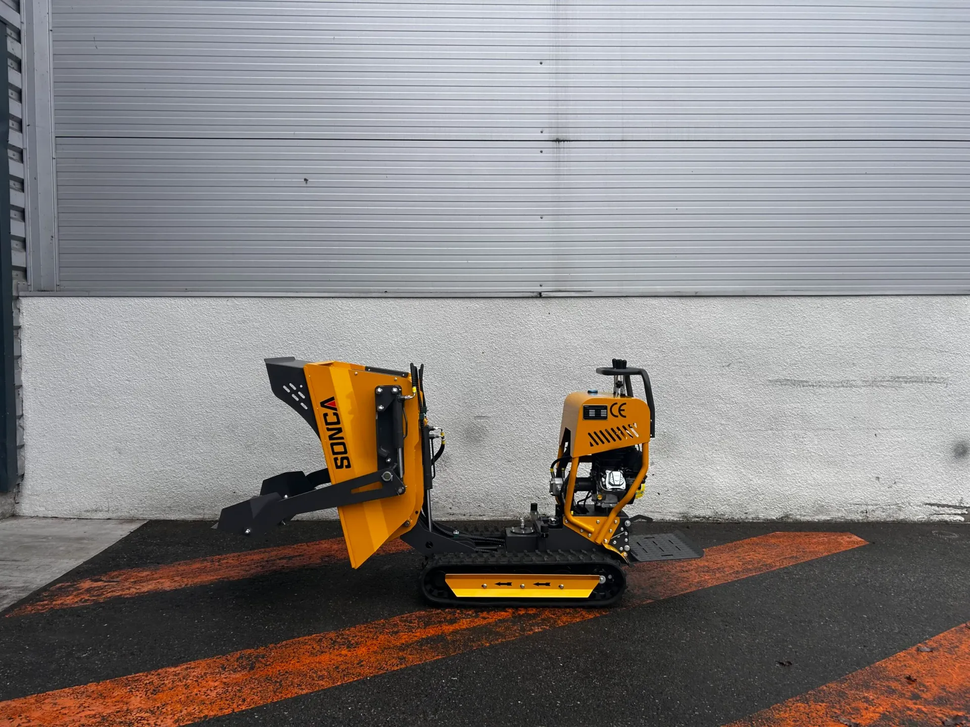 Mini-tombereau Sonca SJ-05E profil gauche
