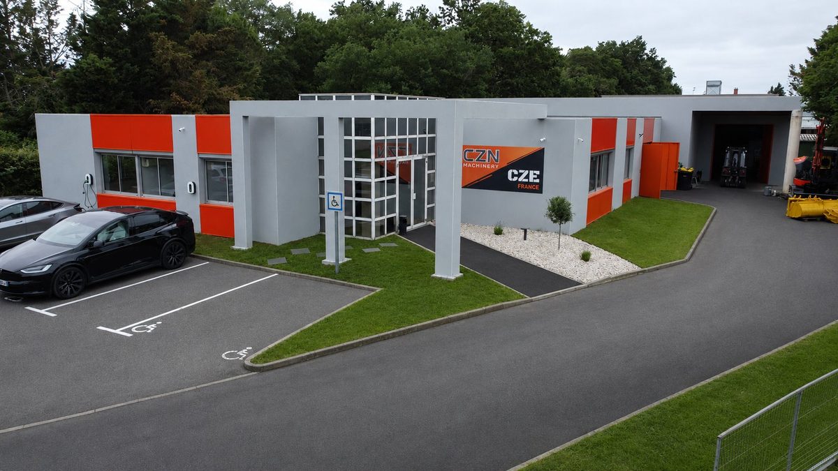 Siège et atelier CZN Machinery à Toulouse — vue aérienne